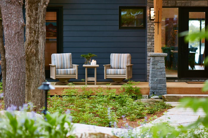 Stratford DSF264 Outdoor poly swivel Chair W Cushion