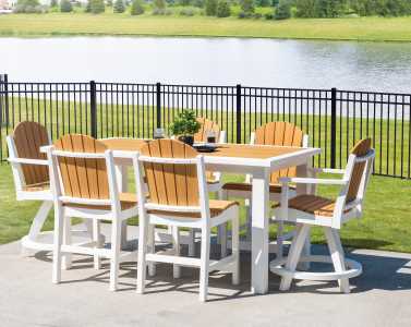 Shawnee+tacoma 5PC  Counter Height Outdoor Dining Set
