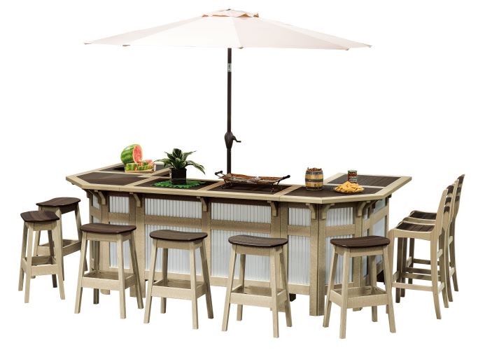 Tacoma Poly  5pc Outdoor Bar