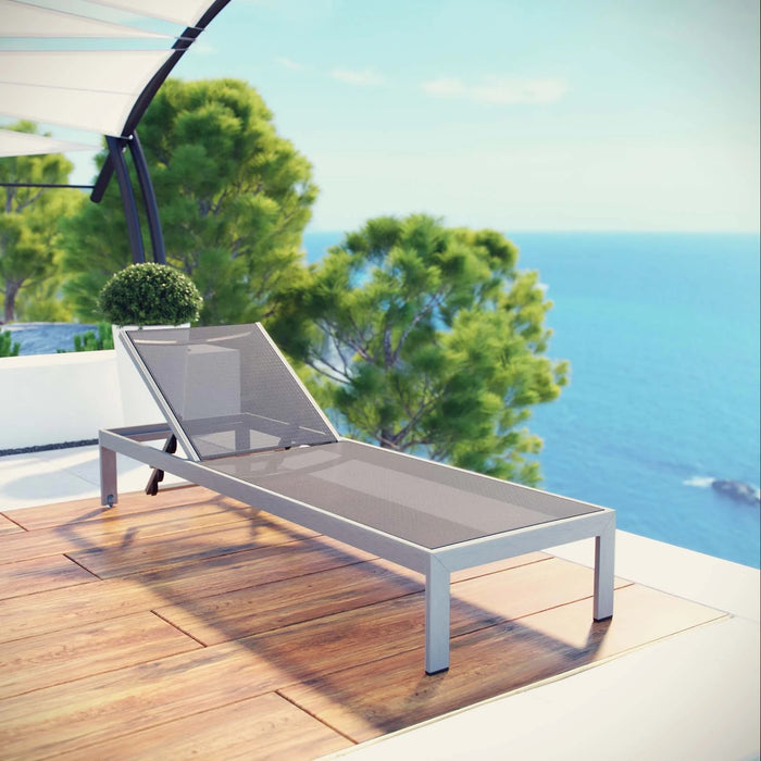 Shore outdoor mesh chaise clearance