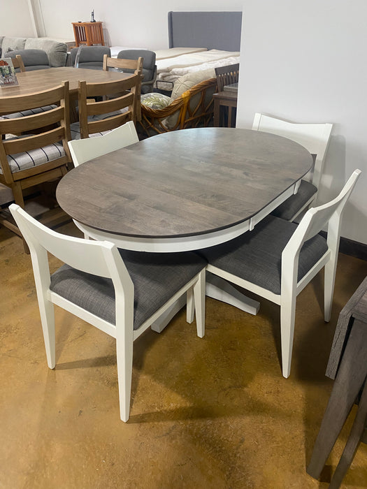 5PC  Oval Dining Set Floor Sample Clearance