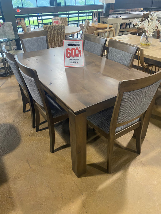 Eastside  7pc Dining Set Floor Sample Clearance