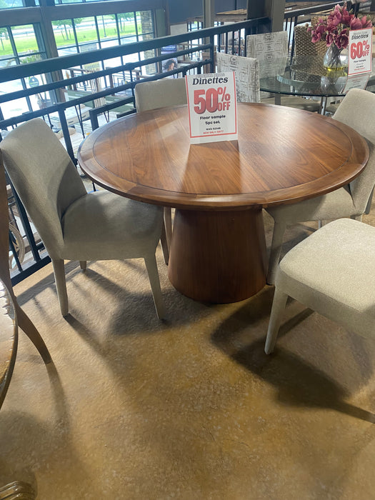 Nash  Wilson 5pc Dining Set Floor sample clearance