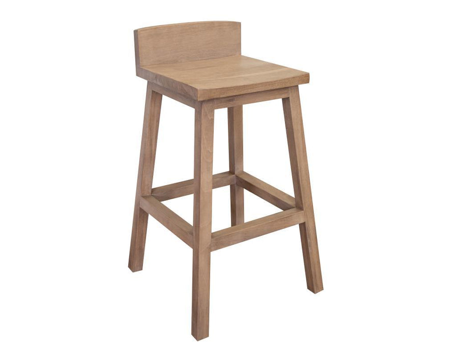 Natural Parota 30" Wooden Barstool image