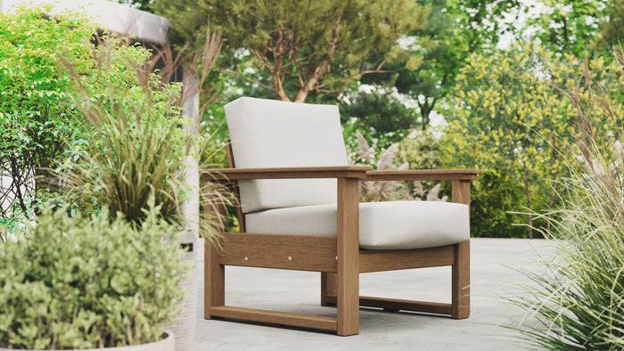Lanai Deep Seating Outdoor Poly  Chair