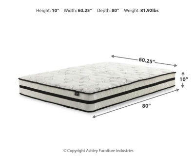 Chime 10 Inch Hybrid Mattress in a Box