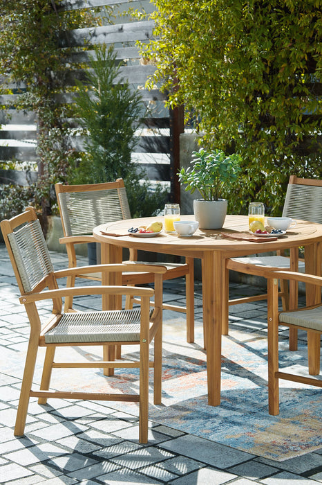 Janiyah 5-Piece Outdoor Dining Package