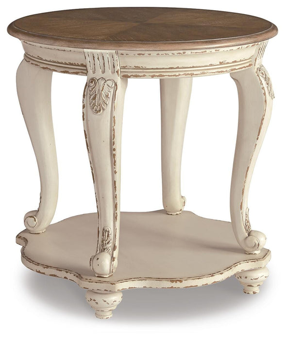 Realyn End Table Set