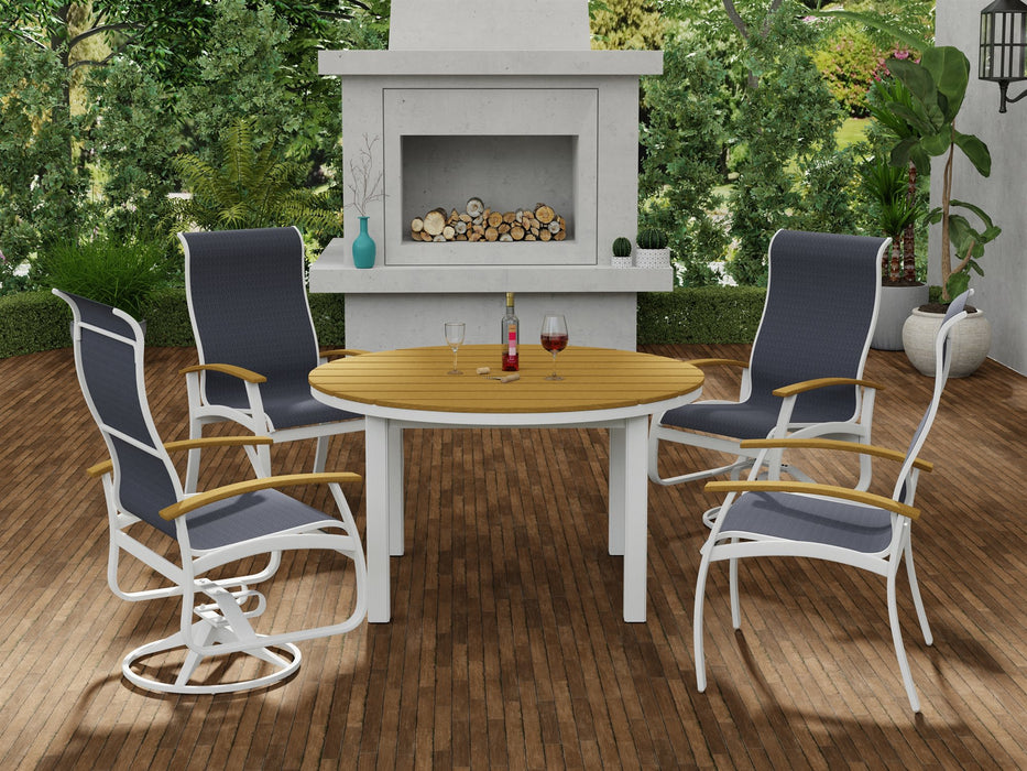 Belle Isle 5pc Outdoor Dining Set