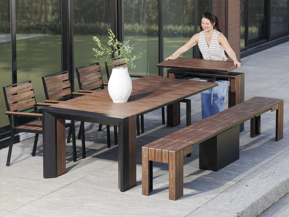 Transformer Outdoor 8 pc Outdoor Dining Set
