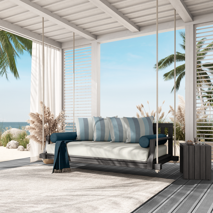 Ebel Venice outdoor  Aluminum  Swinging  Daybed - Hampton Home Dinette (NY)