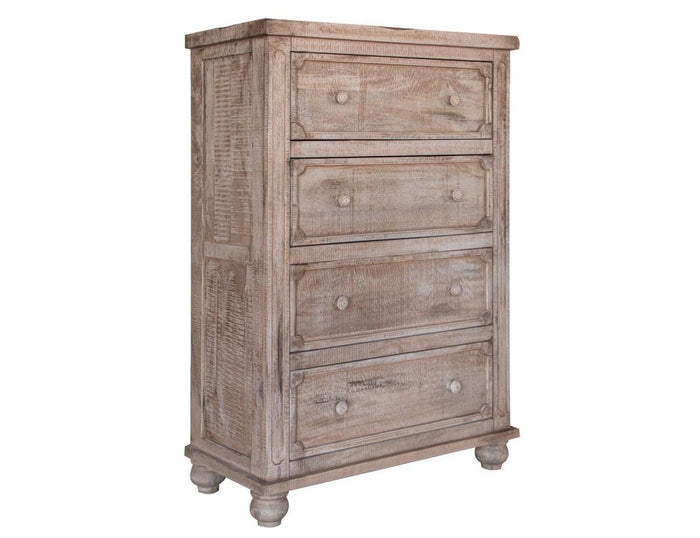Aruba Natural 4 Drawer Chest
