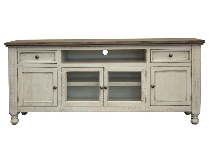 Stone 2 Drawers, 4 Doors 80” TV Stand