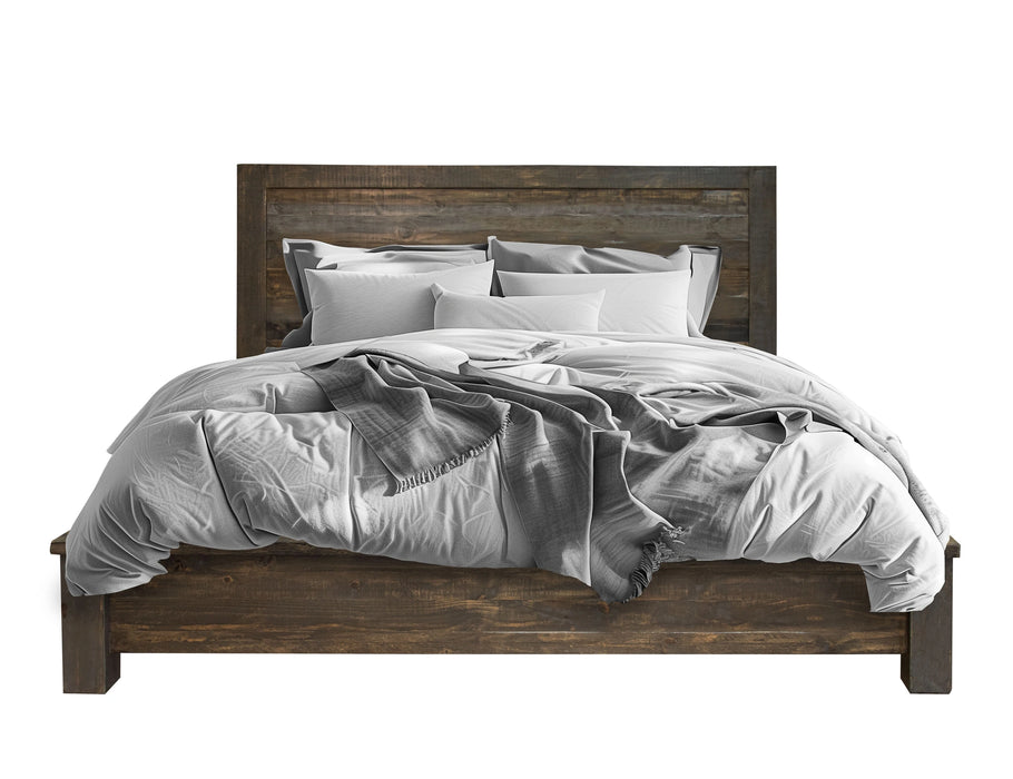 Loft Brown Queen Bed
