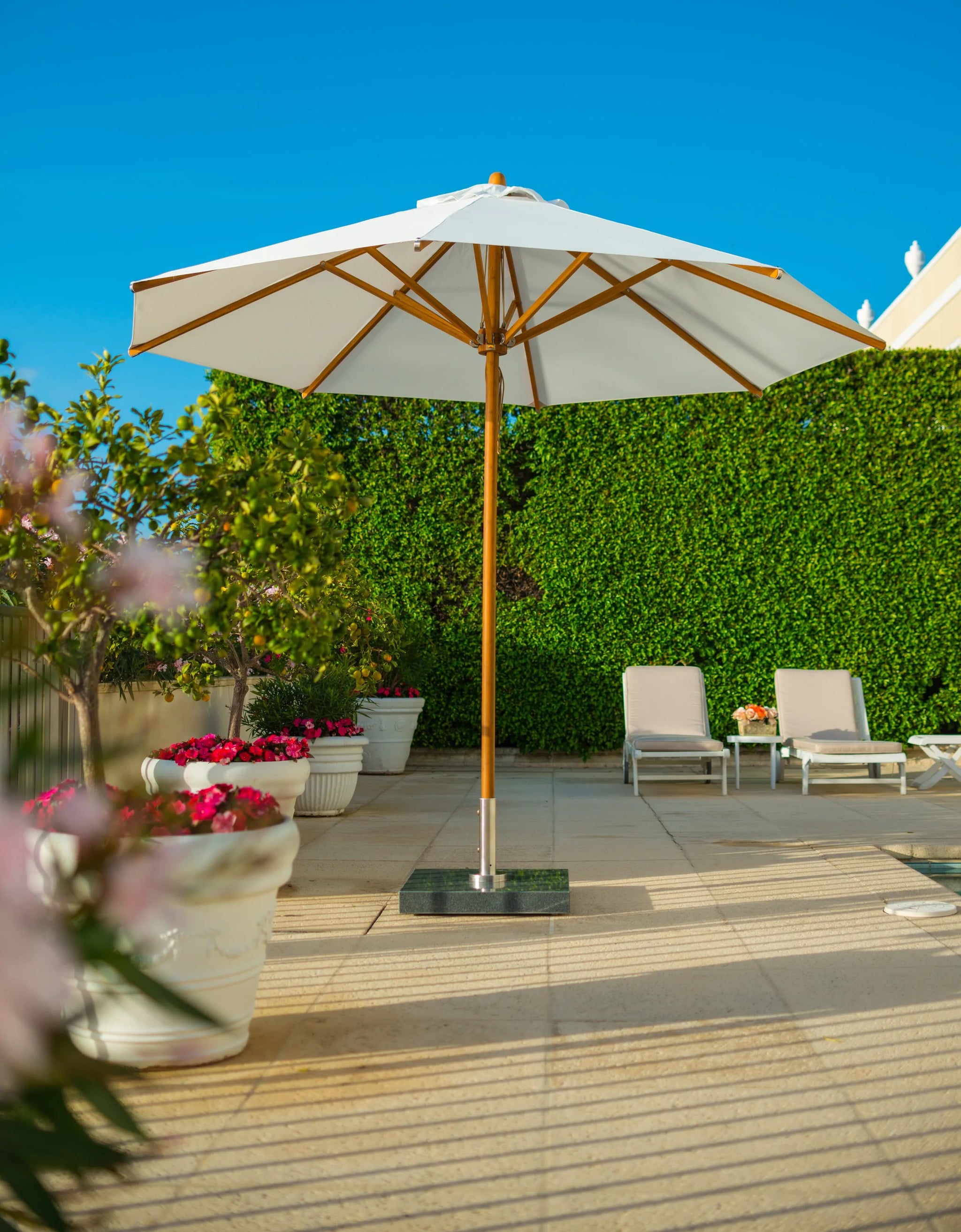 Levante Bamboo 10Ft round Bambrella Umbrella in New York