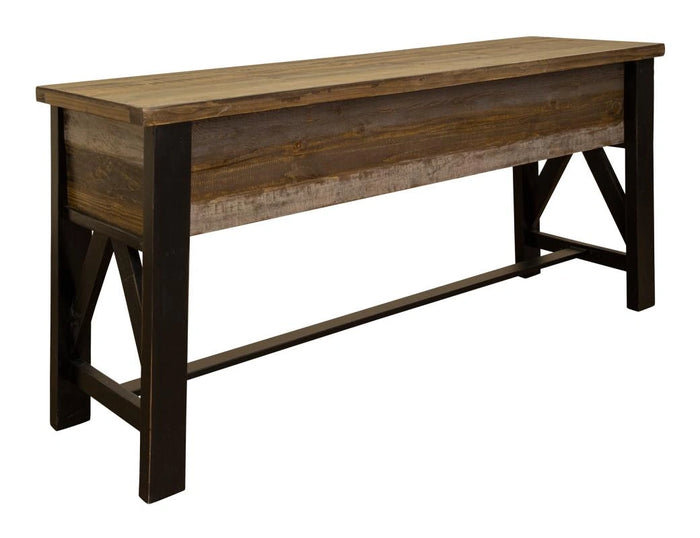 Loft Brown Counter Height Sofa Table*