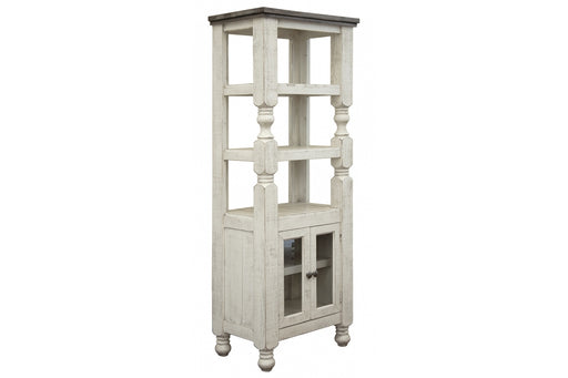 Stone 2 Door Bookcase Pier for Wall Unit image