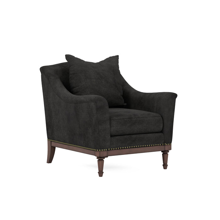 Magritte Accent Chair, Charcoal