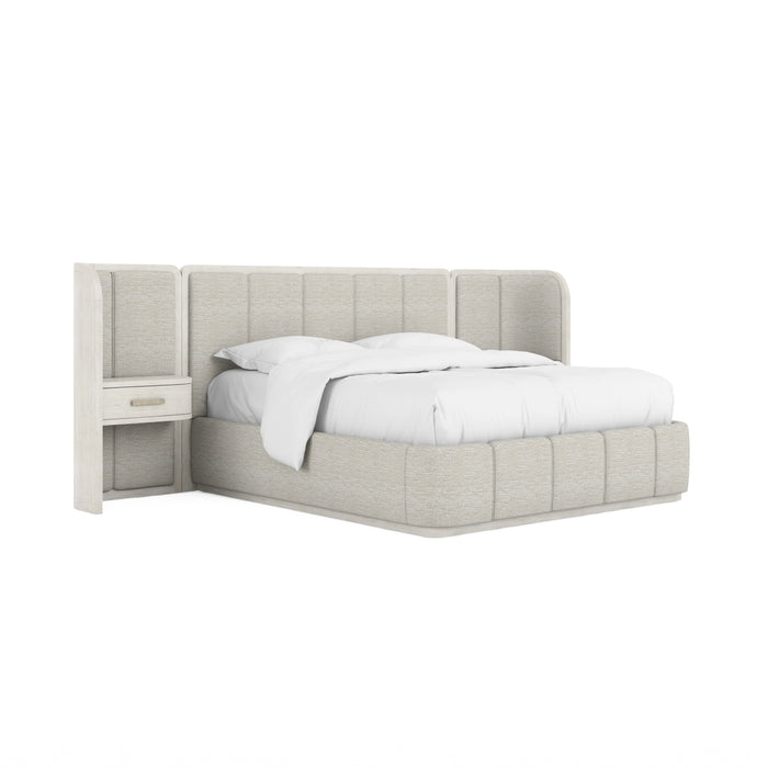 Ashlar King Upholstered Wall Panel Bed
