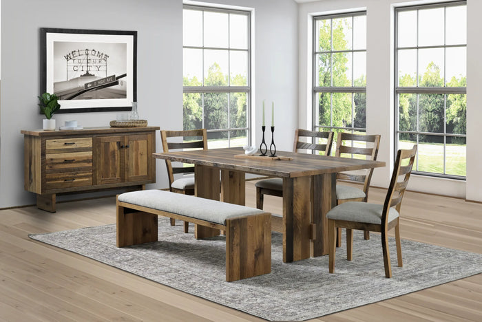 Eden Barnwood  Dining Table - Hampton Home Dinette (NY)