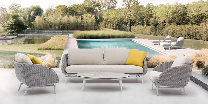 Scoop outdoor  Sofa - Hampton Home Dinette (NY)