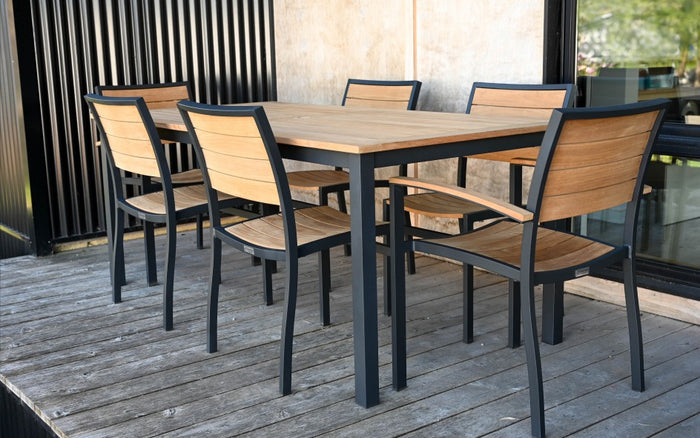 THREE BIRDS SOHO 5PC   OUTDOOR DINING  SET - Hampton Home Dinette (NY)