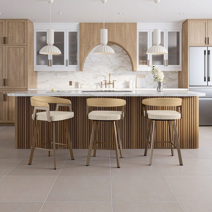 Carmela swivel stool