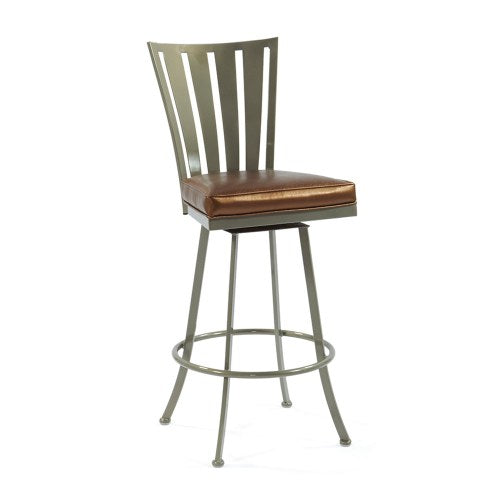 Klingman counter height swivel stool