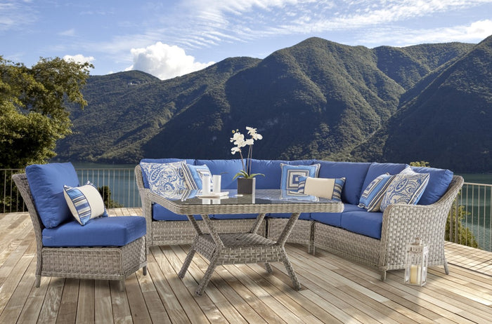 Mayfair 4pc outdoor sectional - Hampton Home Dinette (NY)