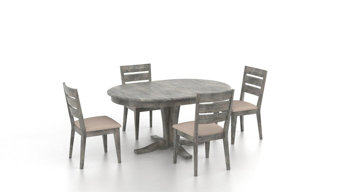Gourmet Oval 5pc Dining Set - Hampton Home Dinette (NY)