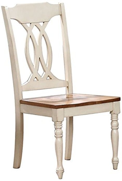 Iconic Furniture Traditional Back Dining Chair     Caramel/Biscotti
