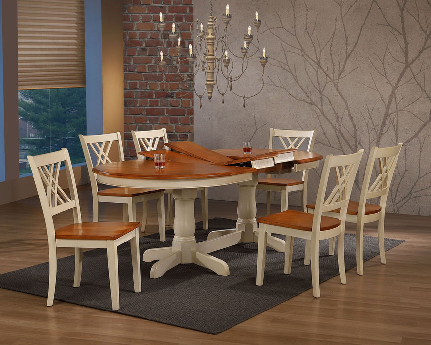 7pc Oval Dining  clearance  set