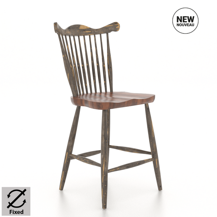 Rustic country stool - Hampton Home Dinette (NY)