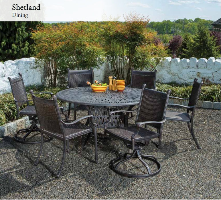 Shetland 5pc outdoor dining set
