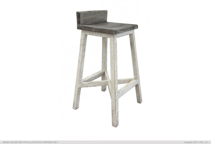 Rustic stool - Hampton Home Dinette (NY)