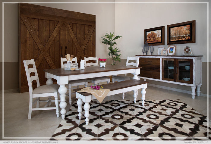 5pc rustic dining set - Hampton Home Dinette (NY)