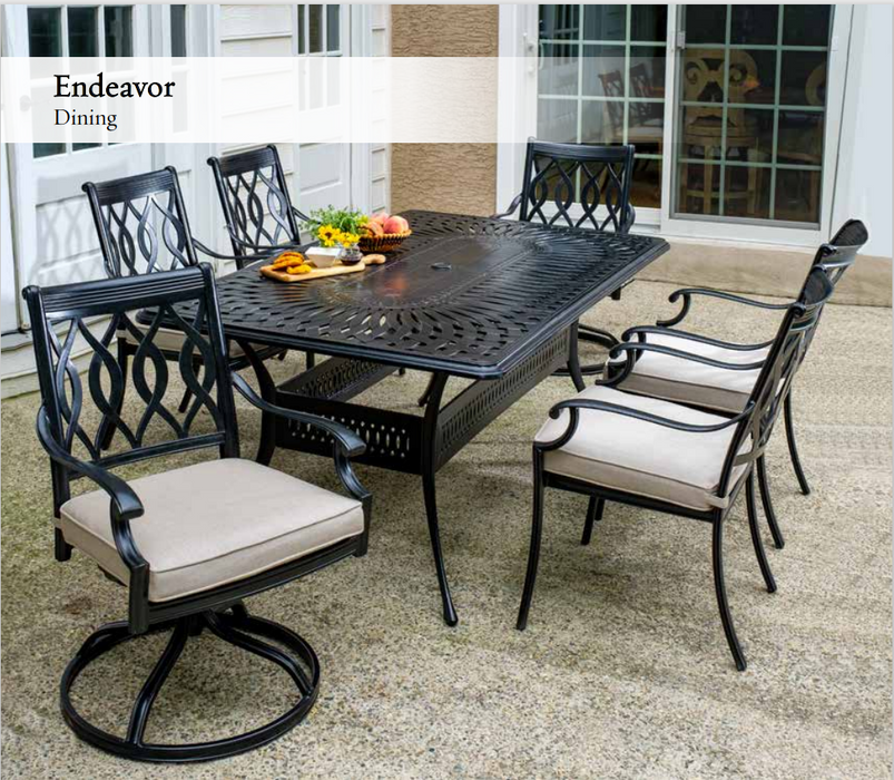 Endeavor 5pc outdoor dining set